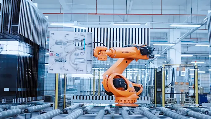 SUPERUS intelligent robotic production line
